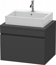 Модуль под раковину DuraStyle 70х54,8х51,2 см, без консоли, графит матовый DS531104949 Duravit