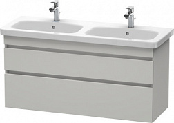 Модуль под раковину DuraStyle 123х44,8х61 см, бетонно-серый матовый DS649800707 Duravit
