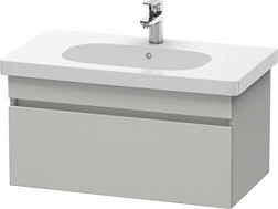 Модуль под раковину DuraStyle 80х45,3х39,8 см, бетонно-серый матовый DS638400707 Duravit