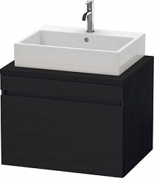 Модуль под раковину DuraStyle 70х54,8х51,2 см, без консоли, дуб чёрный DS531101616 Duravit