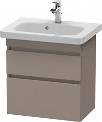 Модуль под раковину DuraStyle 58х36,8х61 см, компакт, базальт матовый DS647904343 Duravit