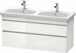 Модуль под раковину DuraStyle 123х44,8х61 см, белый глянцевый DS649802222 Duravit