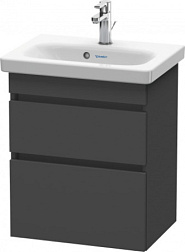 Модуль под раковину DuraStyle 50х36,8х61 см, компакт, графит матовый DS640304949 Duravit