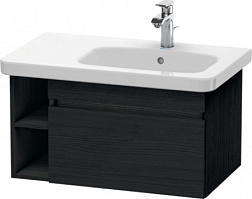 Модуль под раковину DuraStyle 73х44,8х39,8 см, для чаши справа, дуб чёрный DS639301616 Duravit