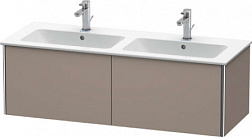 Модуль под раковину XSquare 128х47,8х40 см, базальт матовый, система push-to-open XS407504343 Duravit