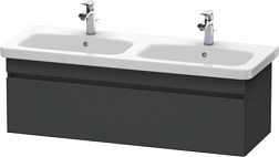 Модуль под раковину DuraStyle 123х44,8х39,8 см, графит матовый DS639804949 Duravit