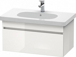 Модуль под раковину DuraStyle 80х45,3х39,8 см, белый глянцевый DS638402222 Duravit
