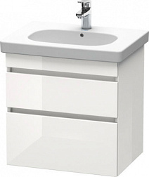Модуль под раковину DuraStyle 60х45,3х61 см, белый глянцевый DS648302222 Duravit