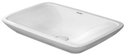 Накладная раковина PuraVida 70х46,5х16 см, санфарфор 0369700000 Duravit