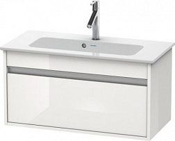 Модуль под раковину Ketho 80х38,5х41 см, белый глянцевый KT642302222 Duravit