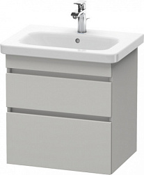 Модуль под раковину DuraStyle 58х44,8х61 см, бетонно-серый матовый DS648000707 Duravit