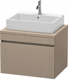 Модуль под раковину DuraStyle 70х54,8х51,2 см, без консоли, лён DS531107575 Duravit