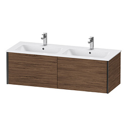 Модуль под раковину XViu 128х48х40 см, орех темный, система push-to-open XV40290B221 Duravit