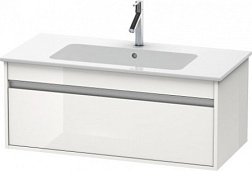 Модуль под раковину Ketho 100х47,5х41 см, белый глянцевый KT642002222 Duravit