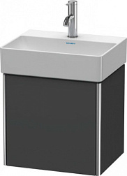 Модуль под раковину XSquare 43,4х34х39,7 см, графит матовый, петли слева, система push-to-open XS4060L4949 Duravit