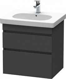 Модуль под раковину DuraStyle 60х45,3х61 см, графит матовый DS648304949 Duravit