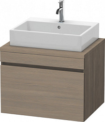 Модуль под раковину DuraStyle 70х54,8х51,2 см, без консоли, дуб терра DS531103535 Duravit