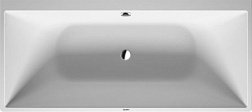 Ванна из материала DuraSolid DuraSquare 180х80 см, пристенная, с панелью 700429000000000 Duravit