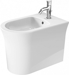 Биде White Tulip 37х58 см, напольное, без крышки 2293100000 Duravit