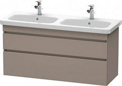 Модуль под раковину DuraStyle 123х44,8х61 см, базальт матовый DS649804343 Duravit