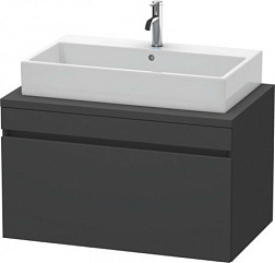 Модуль под раковину DuraStyle 90х54,8х51,2 см, без консоли, графит матовый DS531304949 Duravit