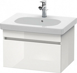 Модуль под раковину DuraStyle 60х45,3х39,8 см, белый глянцевый DS638302222 Duravit