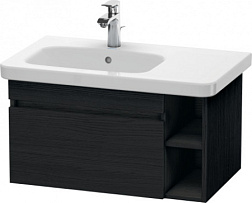 Модуль под раковину DuraStyle 73х44,8х39,8 см, для чаши слева, дуб чёрный DS639401616 Duravit