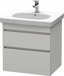 Модуль под раковину DuraStyle 60х45,3х61 см, бетонно-серый матовый DS648300707 Duravit