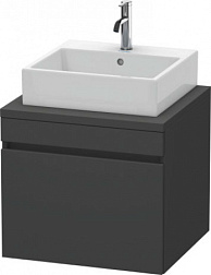 Модуль под раковину DuraStyle 60х54,8х51,2 см, без консоли, графит матовый DS531004949 Duravit