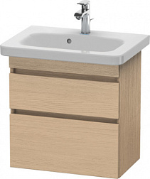 Модуль под раковину DuraStyle 58х36,8х61 см, компакт, дуб натуральный DS647903030 Duravit