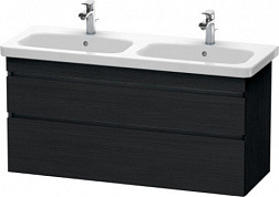 Модуль под раковину DuraStyle 123х44,8х61 см, дуб чёрный DS649801616 Duravit