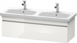 Модуль под раковину DuraStyle 123х44,8х39,8 см, белый глянцевый DS639802222 Duravit