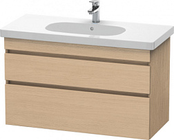 Модуль под раковину DuraStyle 100х45,3х61 см, дуб натуральный DS648503030 Duravit