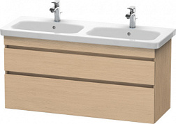 Модуль под раковину DuraStyle 123х44,8х61 см, дуб натуральный DS649803030 Duravit