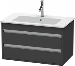 Модуль под раковину Ketho 80х47,5х48 см, графит матовый KT642904949 Duravit