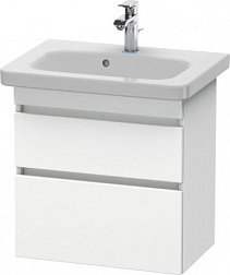 Модуль под раковину DuraStyle 58х36,8х61 см, компакт, белый матовый DS647901818 Duravit