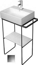 Консоль для раковины DuraSquare 51,5х33х79 см, хром, напольная 0031091000 Duravit