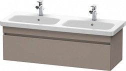 Модуль под раковину DuraStyle 123х44,8х39,8 см, базальт матовый DS639804343 Duravit