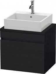 Модуль под раковину DuraStyle 60х47,8х51,2 см, без консоли, дуб чёрный DS530001616 Duravit