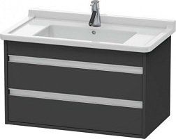 Модуль под раковину Ketho 80х45,5х48 см, матовый графит KT664404949 Duravit