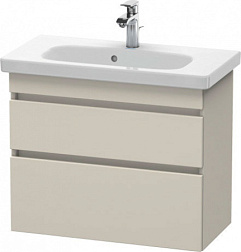 Модуль под раковину DuraStyle 73х36,8х61 см, компакт, серо-коричневый DS649909191 Duravit