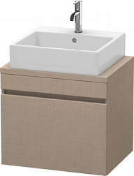 Модуль под раковину DuraStyle 60х47,8х51,2 см, без консоли, лен DS530007575 Duravit