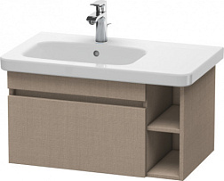 Модуль под раковину DuraStyle 73х44,8х39,8 см, для чаши слева, лён DS639407575 Duravit