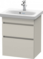 Модуль под раковину DuraStyle 50х36,8х61 см, компакт, серо-коричневый DS640309191 Duravit