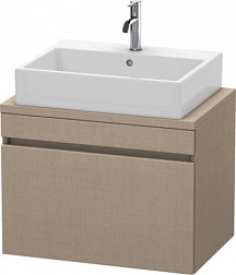 Модуль под раковину DuraStyle 70х47,8х51,2 см, без консоли, лен DS530107575 Duravit