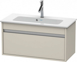 Модуль под раковину Ketho 80х38,5х41 см, серо-коричневый матовый KT642309191 Duravit
