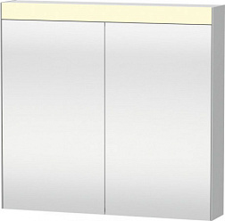 Зеркало Better 81х76 см, 2 полки, с подсветкой LM7831000000 Duravit