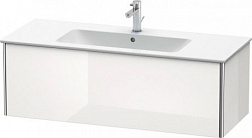 Модуль под раковину XSquare 121х47,8х40 см, белый глянцевый, система push-to-open XS407402222 Duravit