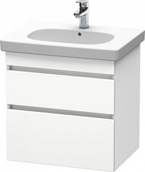 Модуль под раковину DuraStyle 60х45,3х61 см, белый матовый DS648301818 Duravit