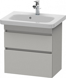 Модуль под раковину DuraStyle 58х36,8х61 см, компакт, бетонно-серый матовый DS647900707 Duravit